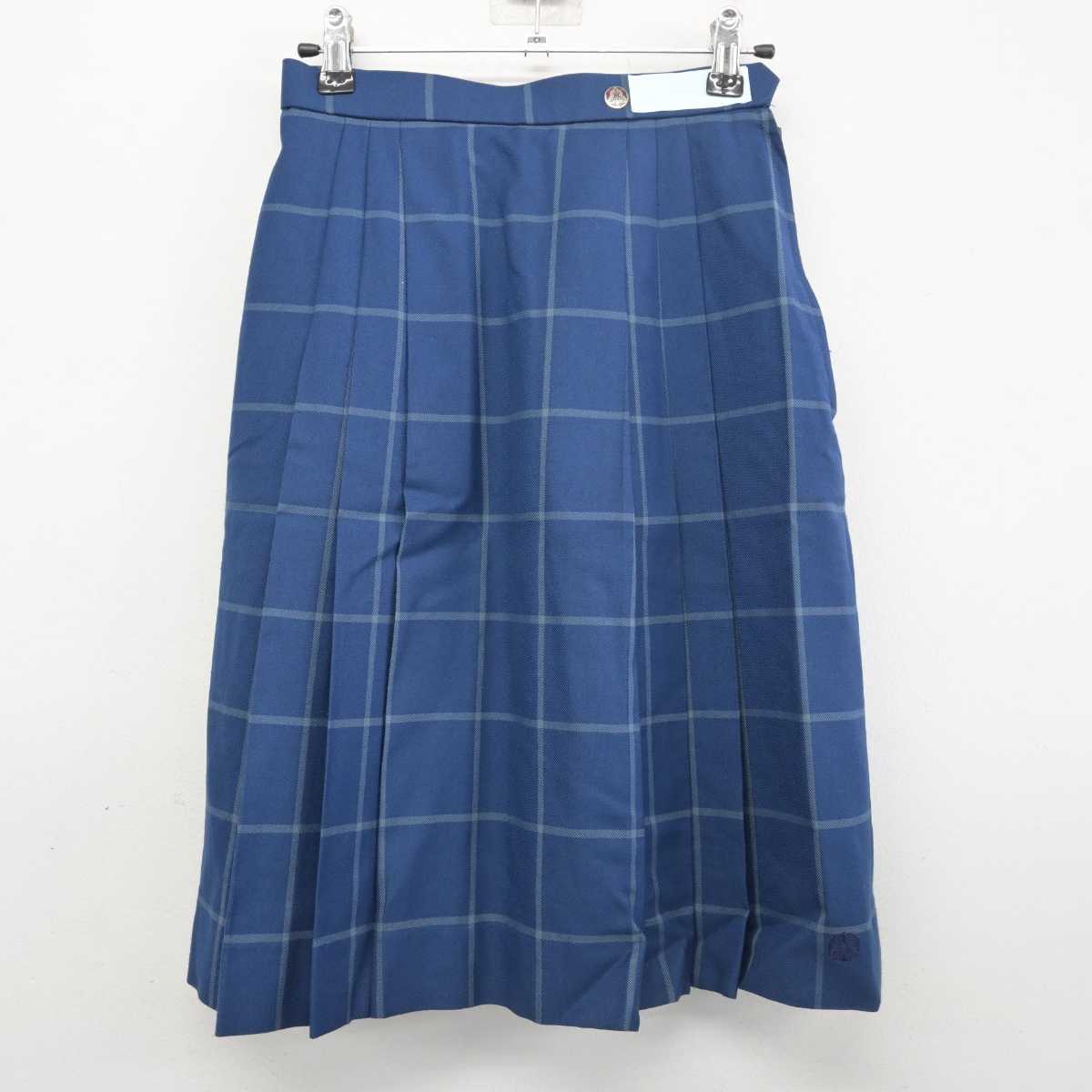 【中古】北海道 北海道北見柏陽高等学校 女子制服 5点 (ブレザー・ブラウス・スカート) sf078241