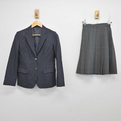 【中古】奈良県 香芝高等学校 女子制服 3点 (ブレザー・スカート) sf078248