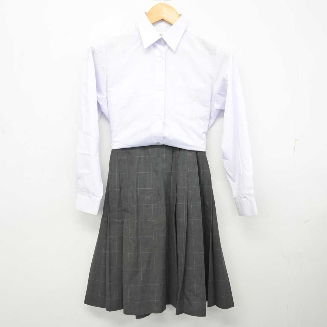 中古】奈良県 香芝高等学校 女子制服 2点 (シャツ・スカート) sf078249 | 中古制服通販パレイド