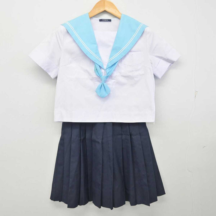 【中古】大阪府 夕陽丘高等学校 女子制服 3点 (セーラー服・スカート) sf078255 | 中古制服通販パレイド