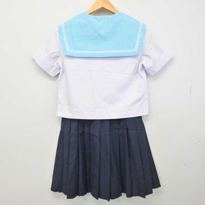 【中古】大阪府 夕陽丘高等学校 女子制服 3点 (セーラー服・スカート) sf078255