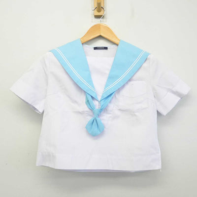 【中古】大阪府 夕陽丘高等学校 女子制服 3点 (セーラー服・スカート) sf078255