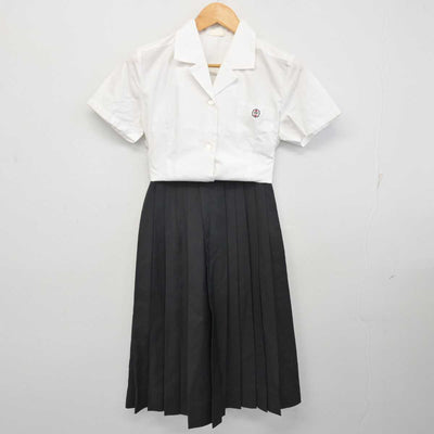 【中古】群馬県 太田女子高等学校 女子制服 3点 (シャツ・シャツ・スカート) sf078259