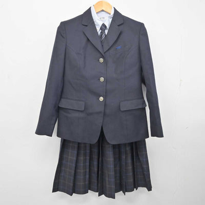 【中古】兵庫県 尼崎市立成良中学校 女子制服 5点 (ブレザー・ニット・シャツ・スカート) sf078264