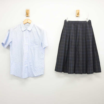 【中古】兵庫県 尼崎市立成良中学校 女子制服 3点 (シャツ・スカート) sf078265