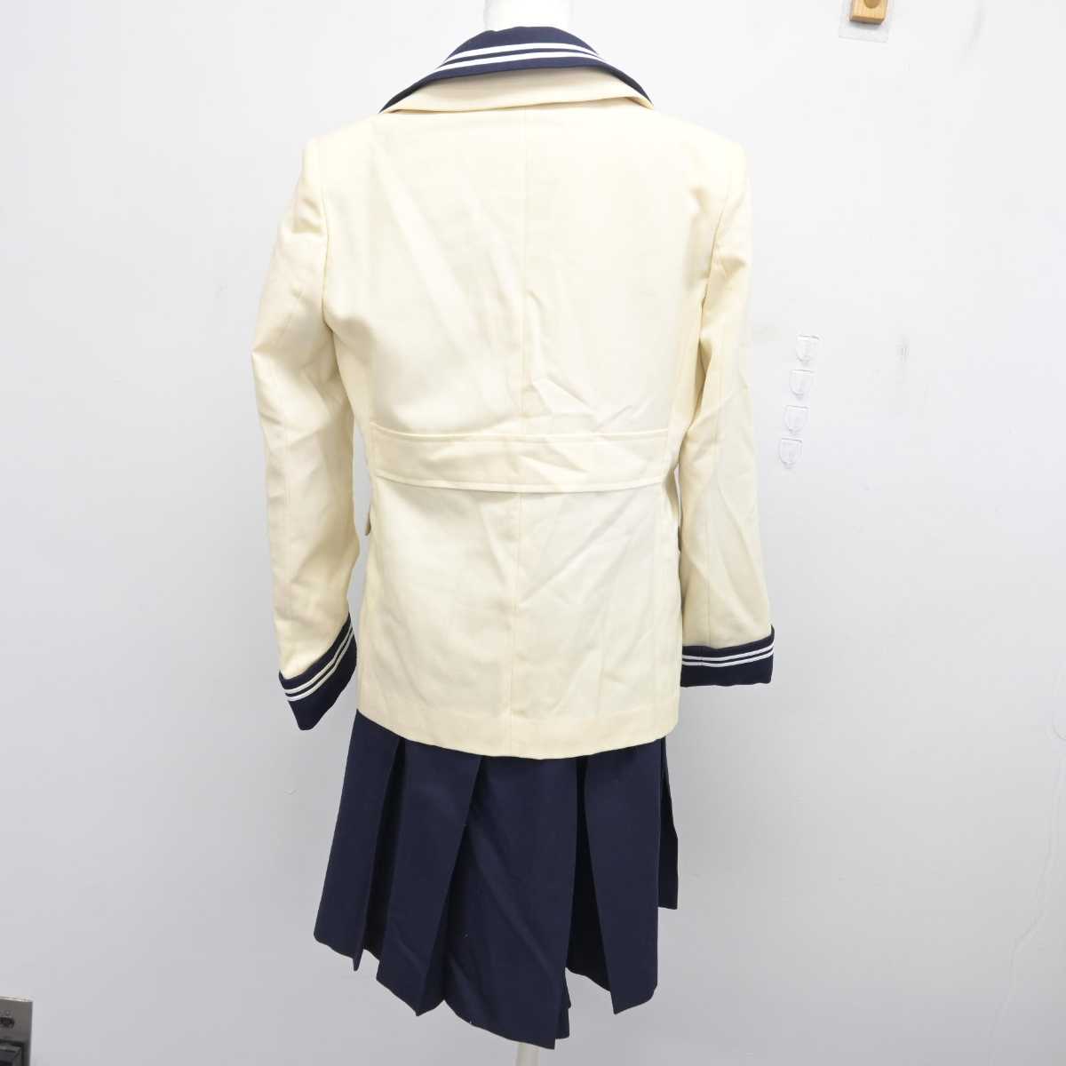 【中古】三重県 日生学園第一高等学校/旧制服 女子制服 4点 (ブレザー・シャツ・スカート) sf078271