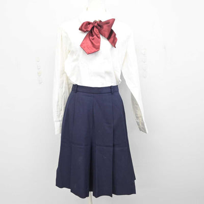 【中古】三重県 日生学園第一高等学校/旧制服 女子制服 4点 (ブレザー・シャツ・スカート) sf078271