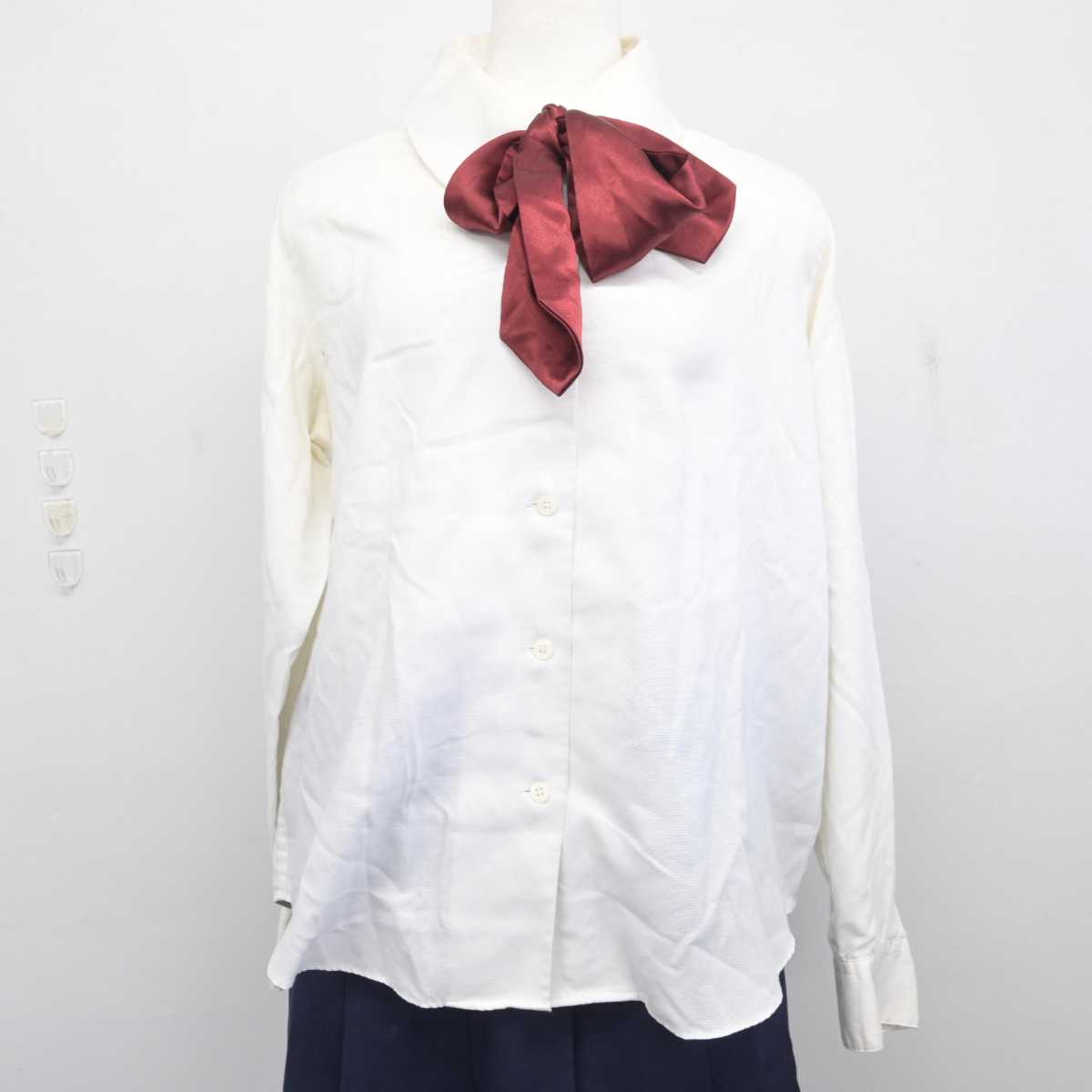 【中古】三重県 日生学園第一高等学校/旧制服 女子制服 5点 (ブレザー・シャツ・スカート) sf078272