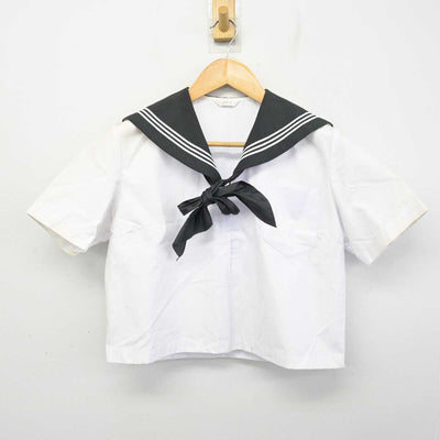 【中古】愛知県 高浜中学校 女子制服 3点 (セーラー服・スカート) sf078281