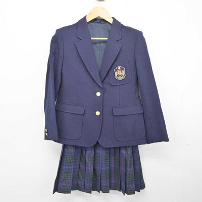 【中古】東京都 江戸川女子中学校 女子制服 2点 (ブレザー・スカート) sf078300