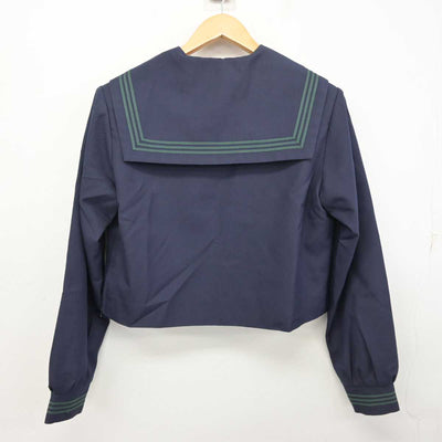 【中古】奈良県 桜井中学校 女子制服 3点 (セーラー服・スカート) sf078301