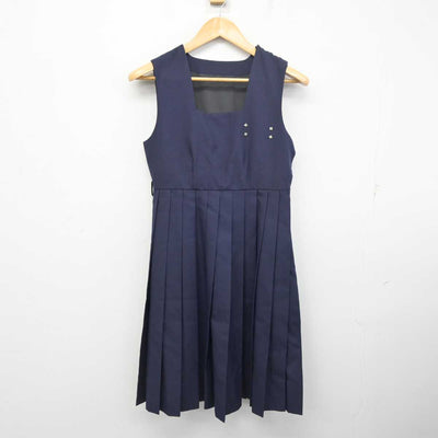 【中古】福岡県 大刀洗中学校 女子制服 3点 (セーラー服・ジャンパースカート) sf078306