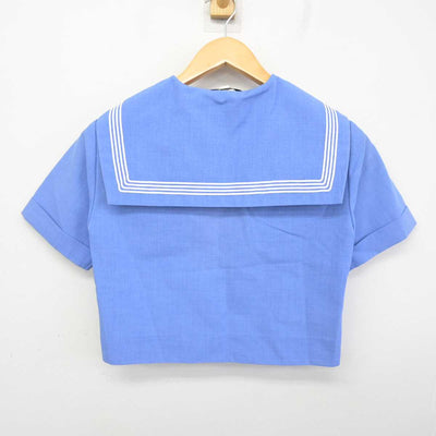 【中古】福岡県 朝倉高等学校 女子制服 2点 (セーラー服・スカート) sf078313