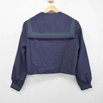 【中古】奈良県 桜井中学校 女子制服 3点 (セーラー服・スカート) sf078318