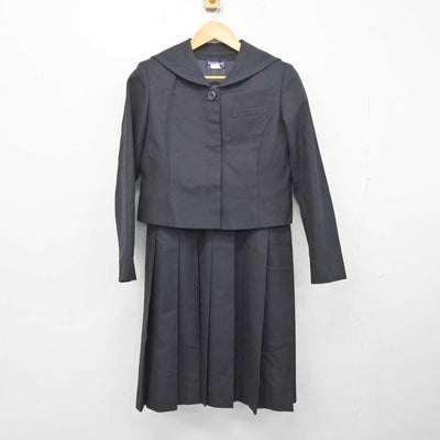 【中古】静岡県 浜松学院中学校・高等学校 女子制服 2点 (ブレザー・ジャンパースカート) sf078323