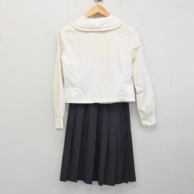 【中古】静岡県 浜松学院中学校・高等学校 女子制服 2点 (ブラウス・スカート) sf078324