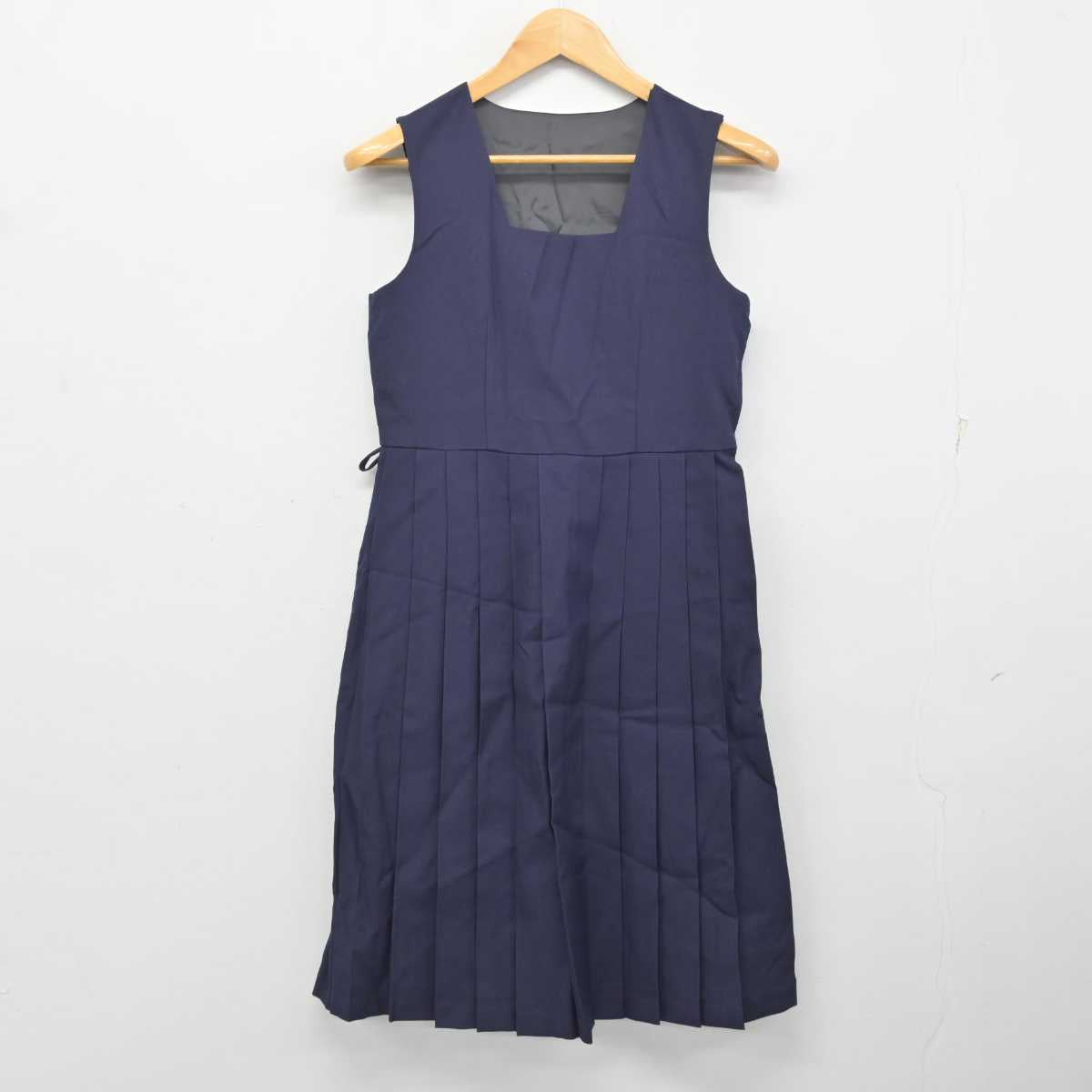 【中古】東京都 東調布中学校 女子制服 3点 (ブレザー・シャツ・ジャンパースカート) sf078331