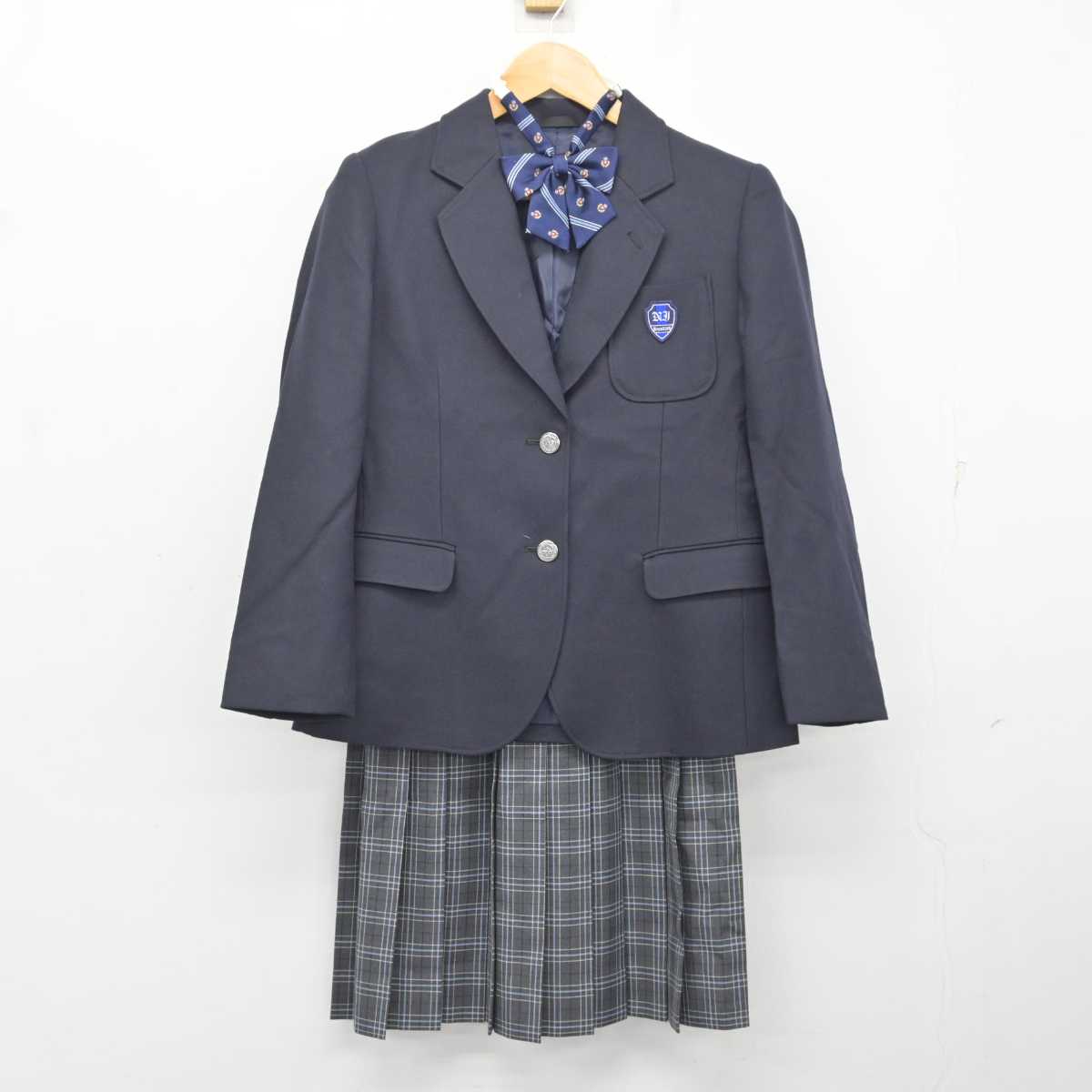 【中古】東京都 西池袋中学校 女子制服 3点 (ブレザー・スカート) sf078332