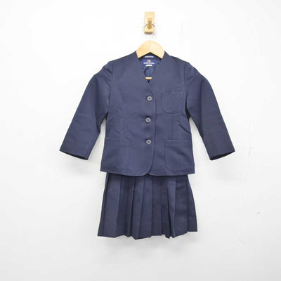 【中古】東京都 芝小学校 女子制服 3点 (ブレザー・ニット・スカート) sf078336