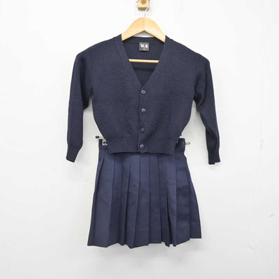 【中古】東京都 芝小学校 女子制服 3点 (ブレザー・ニット・スカート) sf078336