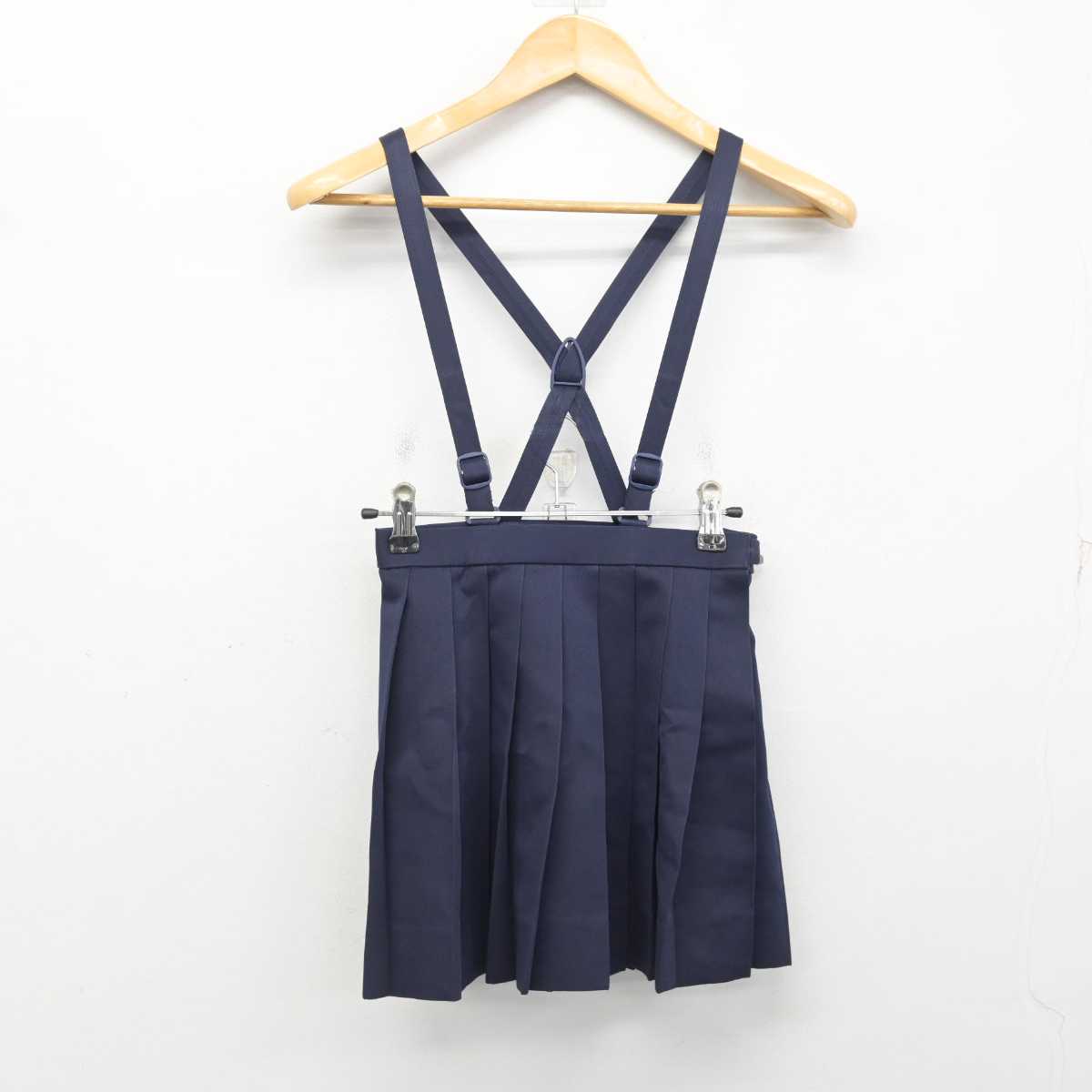 【中古】東京都 芝小学校 女子制服 3点 (ブレザー・ニット・スカート) sf078336