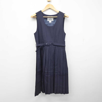 【中古】愛知県 椙山女学園高等学校 女子制服 2点 (ブレザー・ジャンパースカート) sf078341