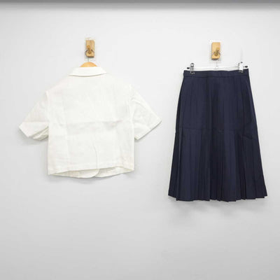 【中古】愛知県 椙山女学園高等学校 女子制服 2点 (ブラウス・スカート) sf078342