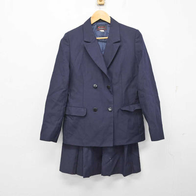 【中古】神奈川県 市ケ尾高等学校 女子制服 3点 (ブレザー・ニットベスト・スカート) sf078344