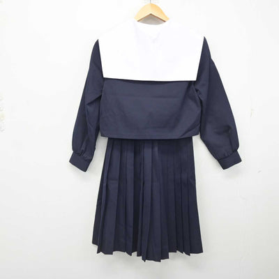 【中古】愛知県 美川中学校 女子制服 2点 (セーラー服・スカート) sf078345