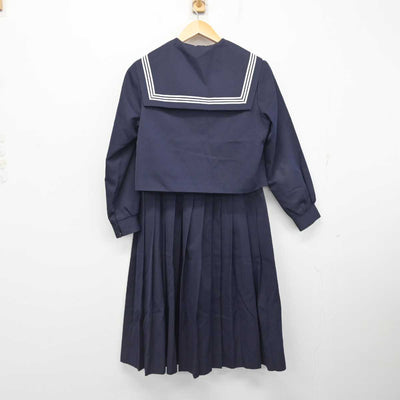 【中古】愛知県 美川中学校 女子制服 2点 (セーラー服・スカート) sf078346