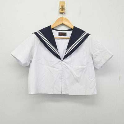 【中古】愛知県 美川中学校 女子制服 2点 (セーラー服・スカート) sf078347