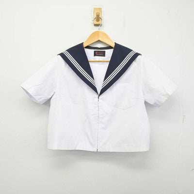 【中古】愛知県 美川中学校 女子制服 2点 (セーラー服) sf078349