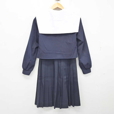 【中古】愛知県 美川中学校 女子制服 2点 (セーラー服・スカート) sf078350