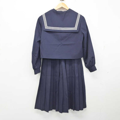 【中古】愛知県 美川中学校 女子制服 2点 (セーラー服・スカート) sf078351