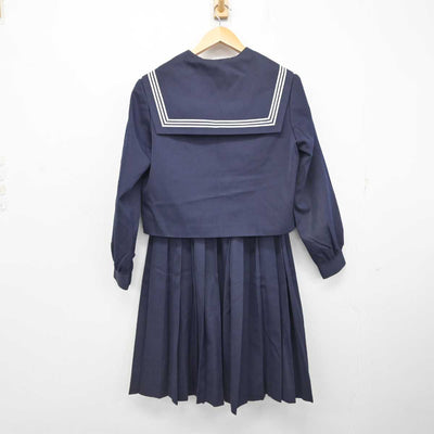 【中古】愛知県 美川中学校 女子制服 2点 (セーラー服・スカート) sf078352