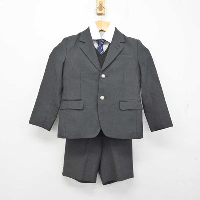 【中古】茨城県 開智望小学校 男子制服 5点 (ブレザー・ニット・シャツ・ズボン) sf078353