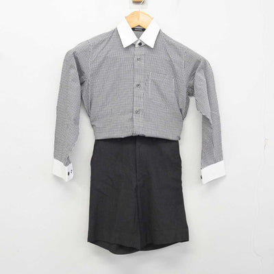 【中古】茨城県 開智望小学校 男子制服 4点 (ブレザー・ニット・シャツ・ズボン) sf078354