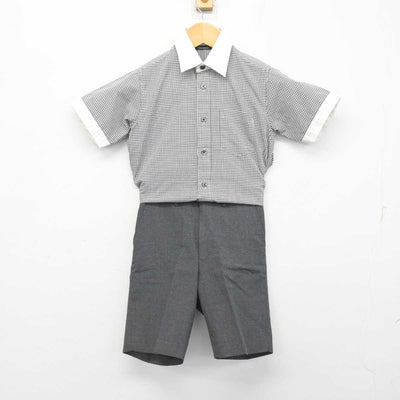 【中古】茨城県 開智望小学校 男子制服 3点 (シャツ・シャツ・ズボン) sf078355