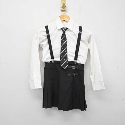 【中古】茨城県 開智望小学校 女子制服 6点 (ブレザー・ニット・シャツ・スカート) sf078357