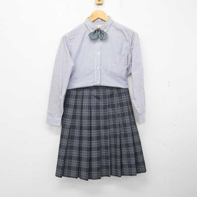 【中古】山梨県 甲府昭和高等学校 女子制服 4点 (ブレザー・シャツ・スカート) sf078361