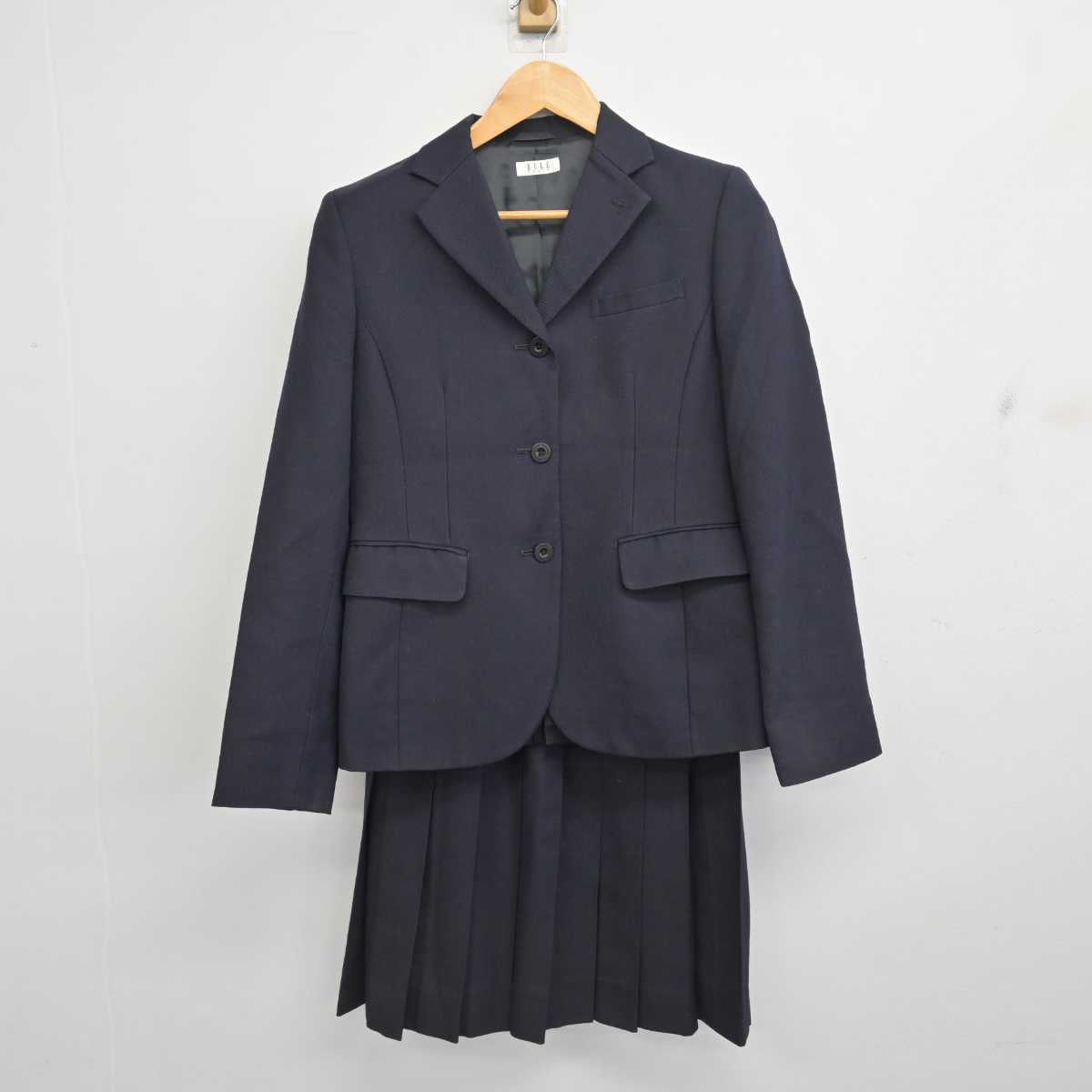 【中古】福岡県 中村学園女子高等学校/旧制服 女子制服 2点 (ブレザー・スカート) sf078373