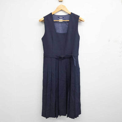 【中古】茨城県 取手東中学校 女子制服 3点 (セーラー服・ジャンパースカート) sf078386