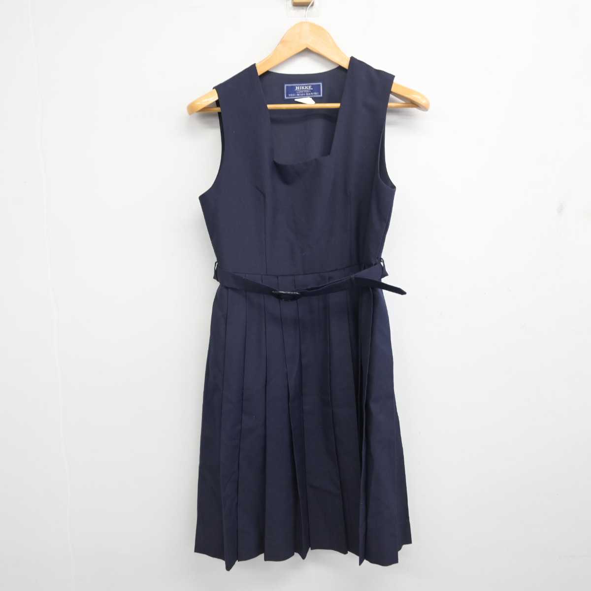 【中古】茨城県 取手東中学校 女子制服 1点 (ジャンパースカート) sf078388