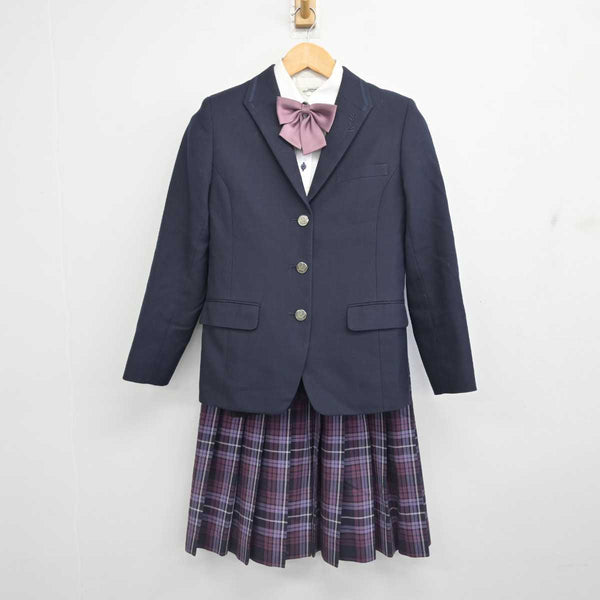 【中古】岡山県 倉敷翠松高等学校 女子制服 5点 (ブレザー・ニット・シャツ・スカート) sf078392 | 中古制服通販パレイド