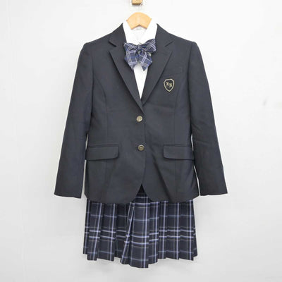 【中古】埼玉県 叡明高等学校 女子制服 4点 (ブレザー・シャツ・スカート) sf078393