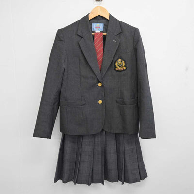 【中古】愛知県 三好高等学校 女子制服 3点 (ブレザー・スカート) sf078403