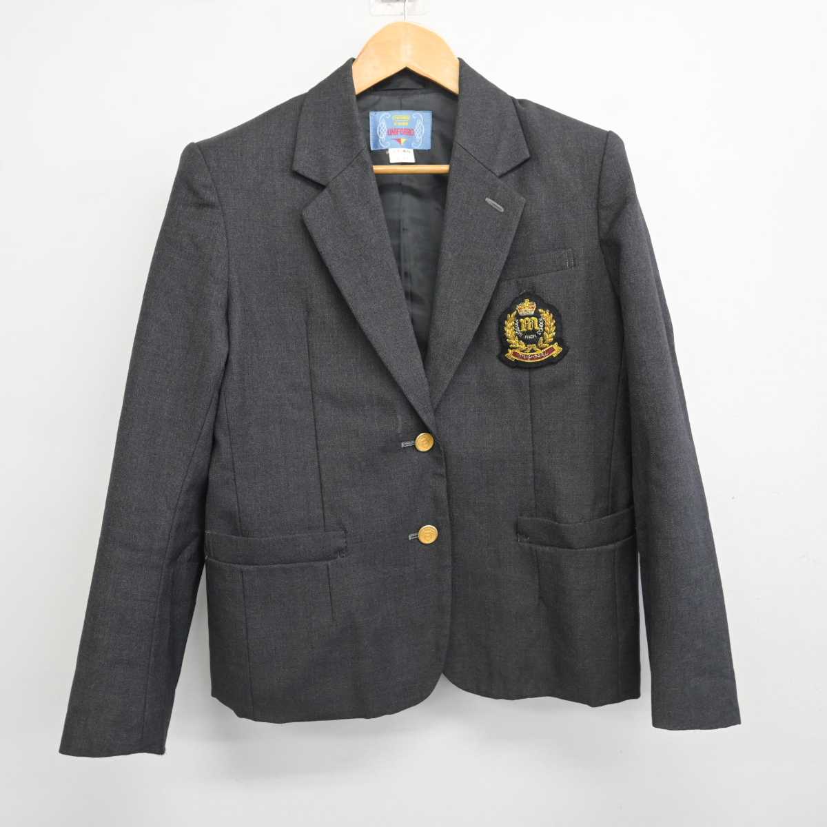 【中古】愛知県 三好高等学校 女子制服 3点 (ブレザー・スカート) sf078403