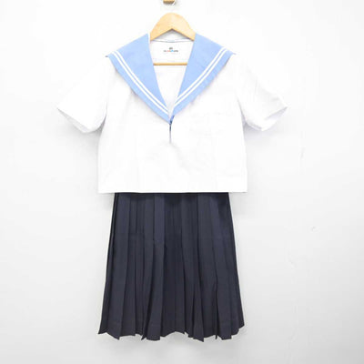 【中古】愛知県 みよし市立北中学校 女子制服 3点 (セーラー服・スカート) sf078408