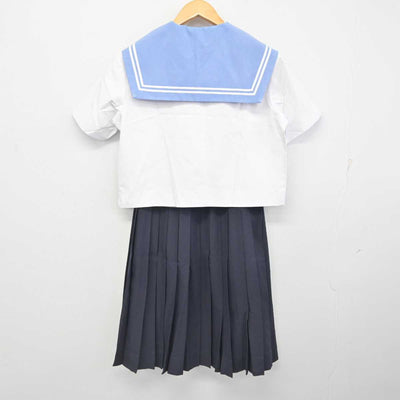 【中古】愛知県 みよし市立北中学校 女子制服 3点 (セーラー服・スカート) sf078408