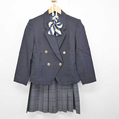 【中古】茨城県 つくば工科高等学校 女子制服 3点 (ブレザー・スカート) sf078410